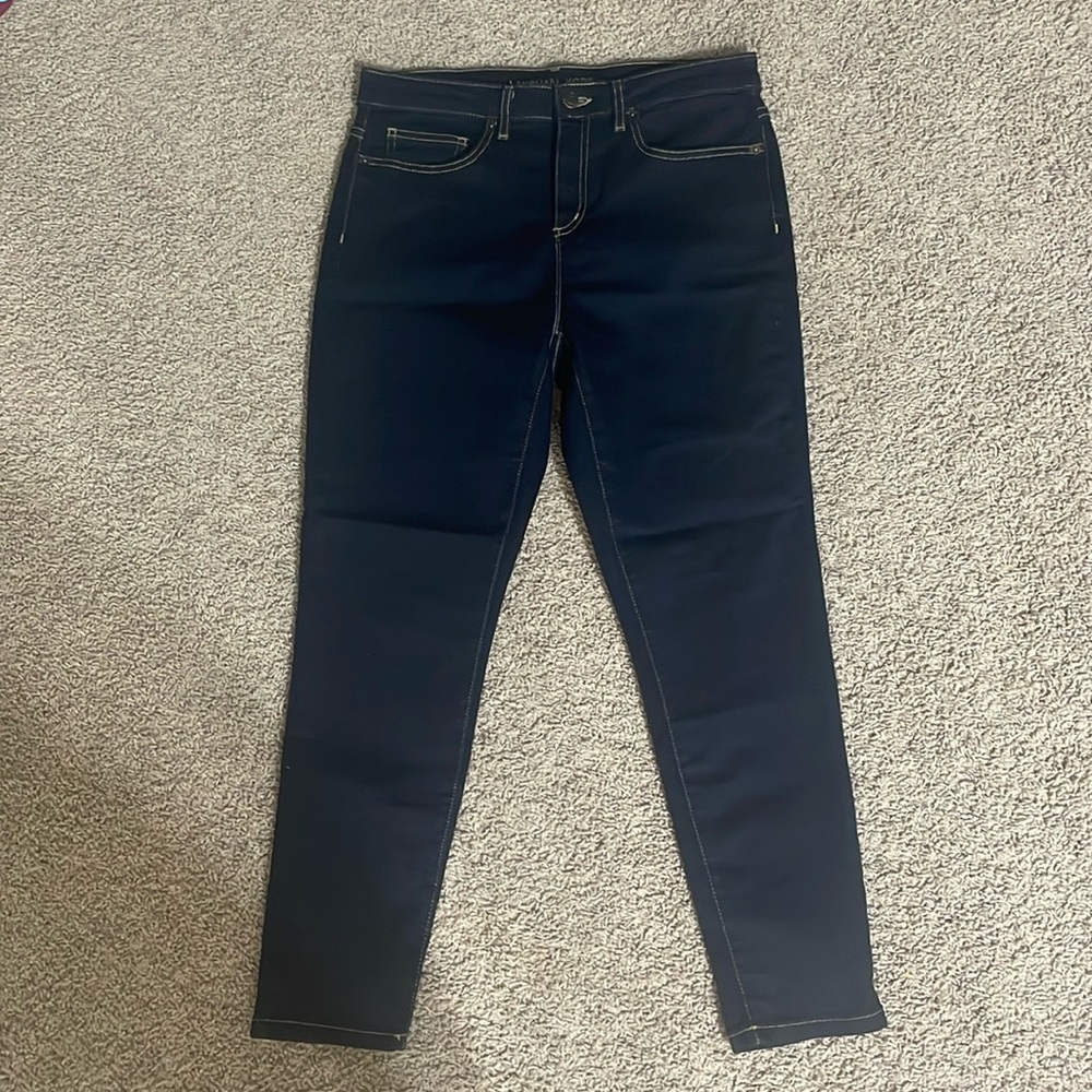 Michael Kors Dark Blue High Waisted Skinny Jegging Jeans- Women’s Size 8